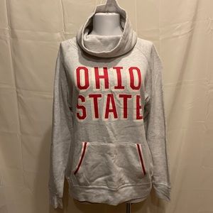 Ohio state large mock neck sweatshirt